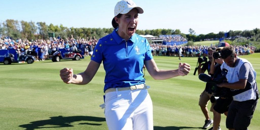 Carlota Ciganda won the Solheim Cup for Europe by defeating the United States on a course that was not designed for its intended use