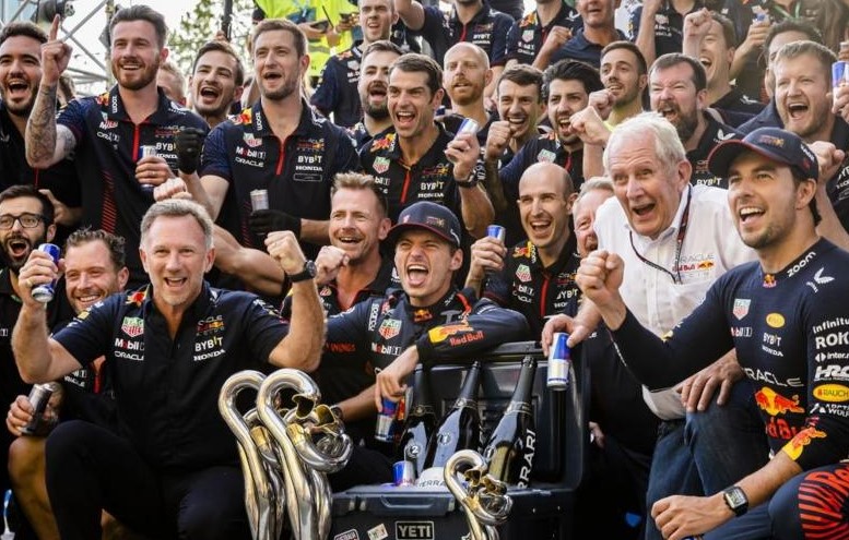 Max Verstappen’s record-setting streak of victories has Toto Wolff dismissing it as “completely irrelevant.”