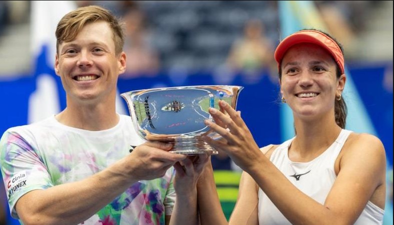 In 2023, Harri Heliovaara and Anna Danilina go from being strangers to being winners at the US Open