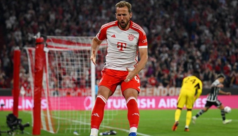 4-3 win for Bayern Munich Harry Kane scores a goal for Bayern Munich, but the Red Devils’ struggle is still not over