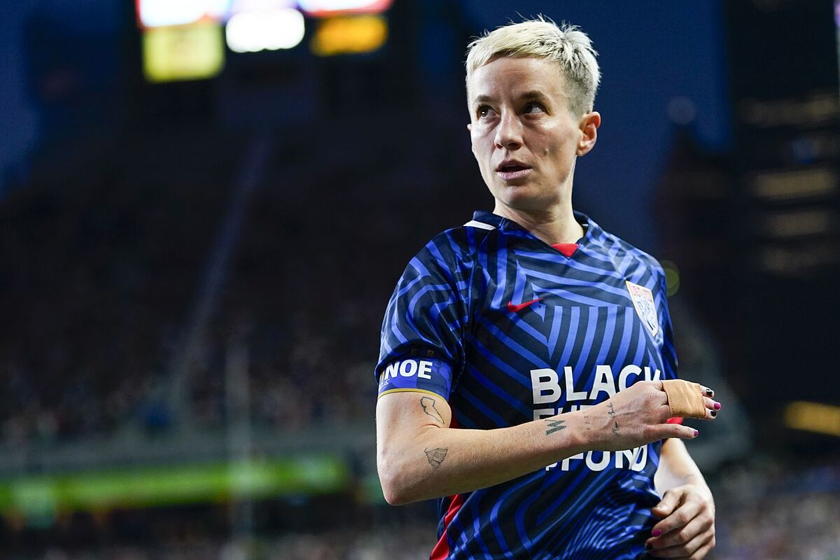 Megan Rapinoe is criticized for elevating cash for Gaza and failing to sentence Hamas