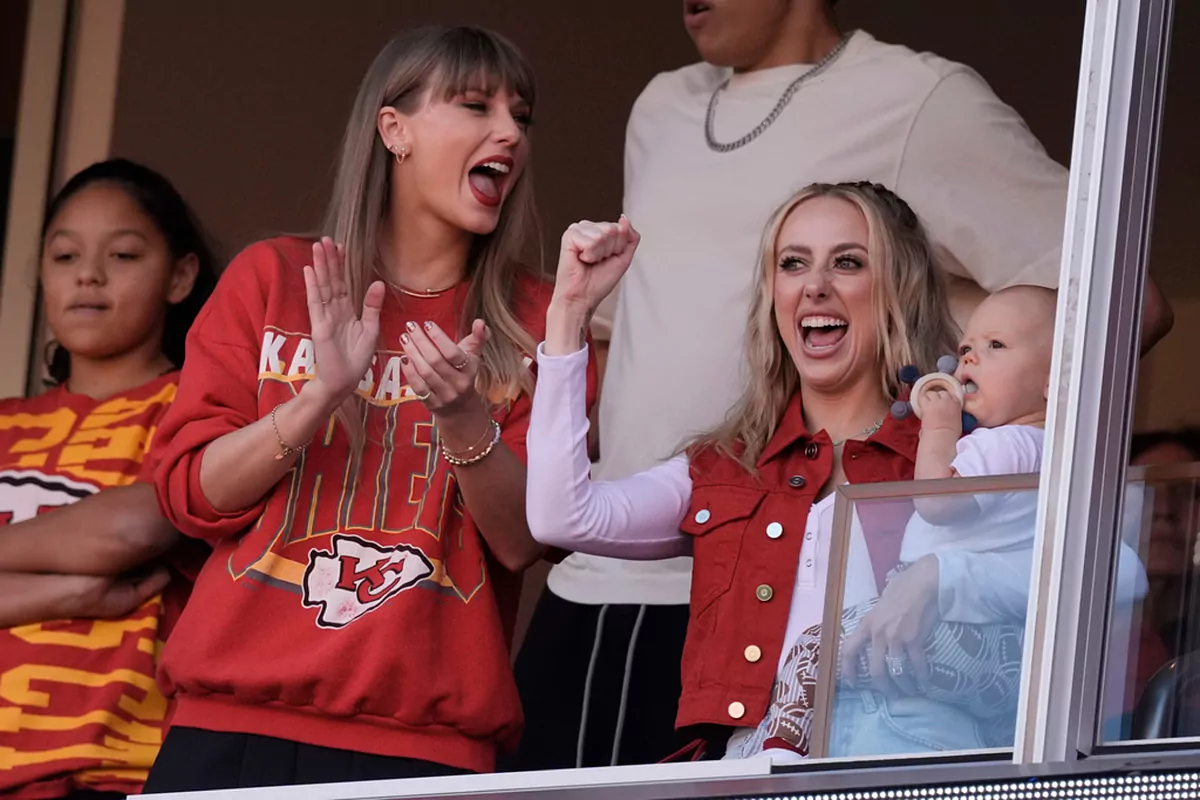 Brittany Mahomes pleased to splurge as much as $50,000 VIP on a VIP suite to be with BFF Taylor Swift, per report
