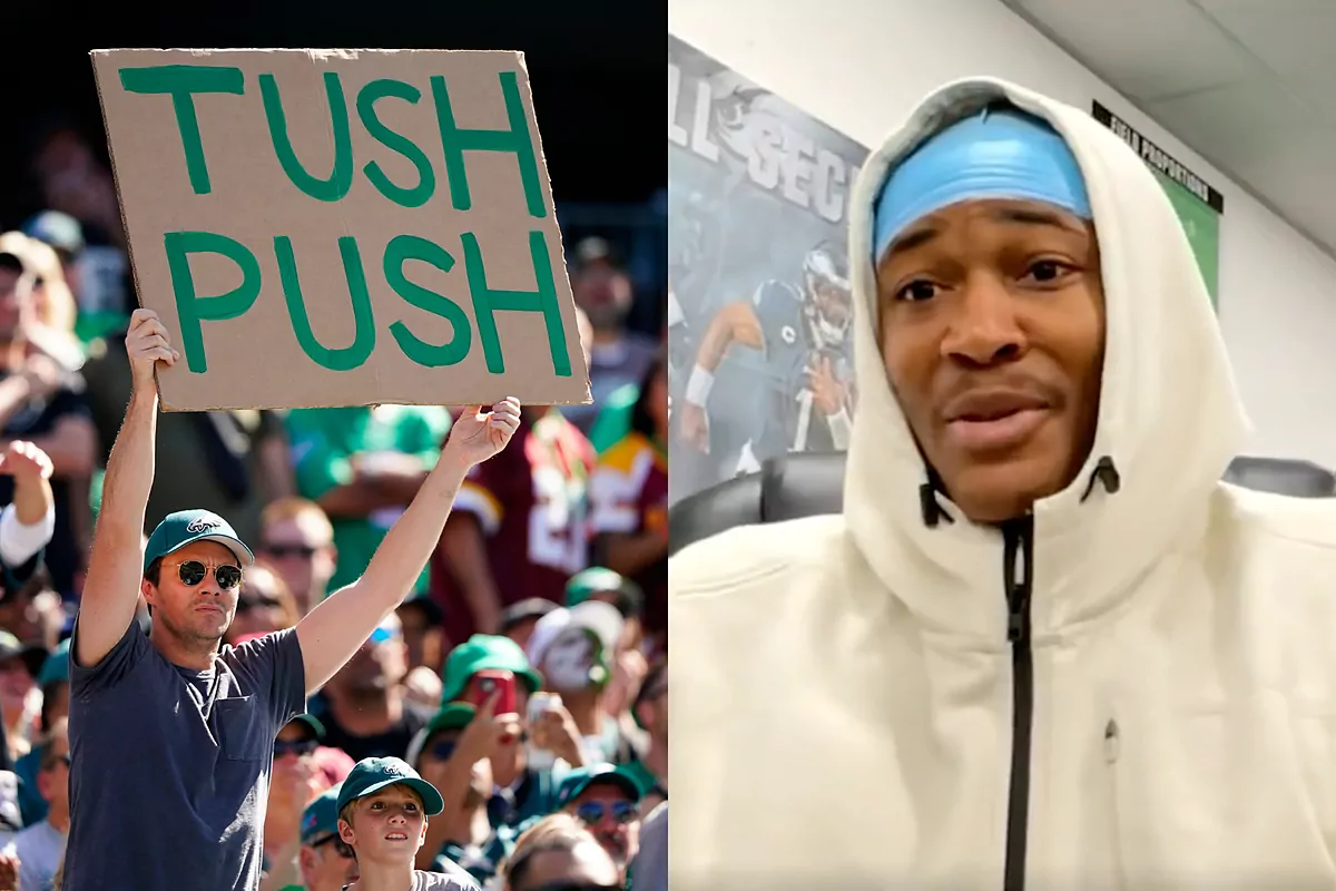 DeVonta Smith recounts the horrors and great thing about the “Tush Push”