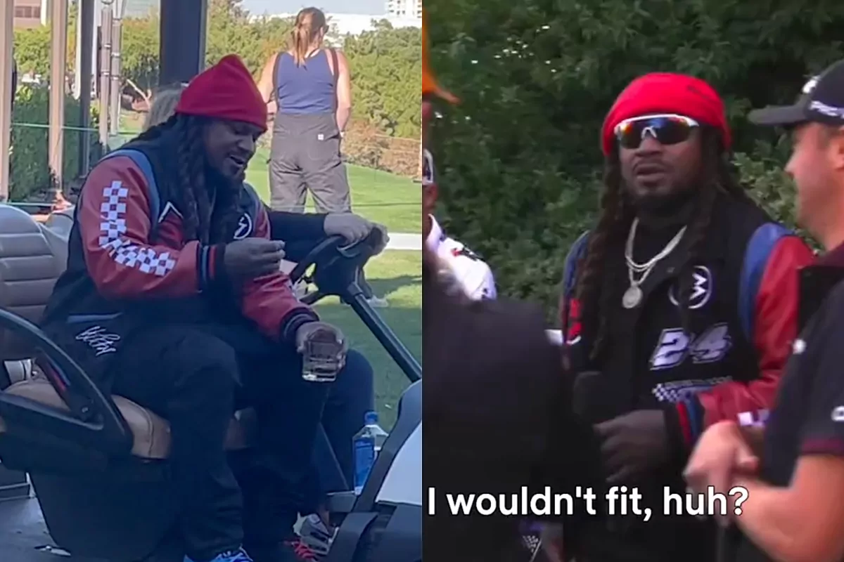Marshawn Lynch drinks, smokes and supplies hilarious commentary whereas internet hosting Netflix Cup