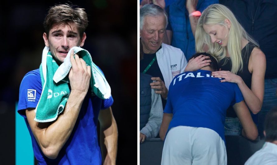 Italian Davis Cup star pays emotional tribute to girlfriend’s late father after win | Tennis | Sport