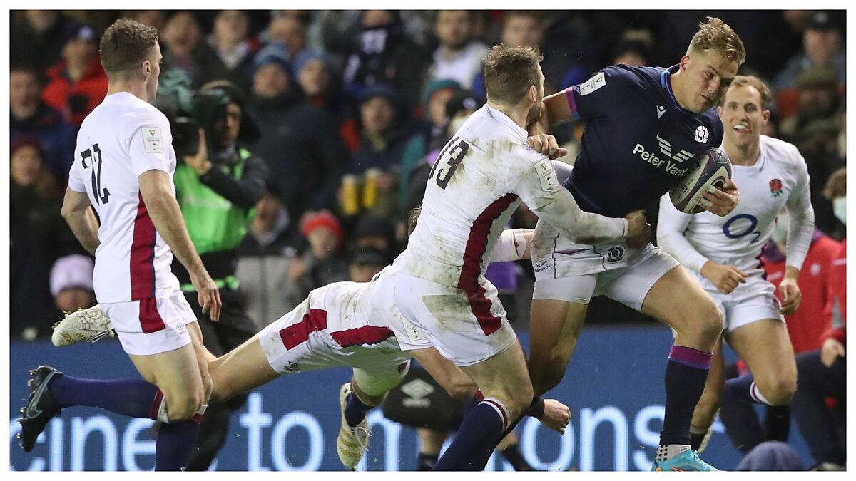 6 Naciones 2022 | Rugby: Escocia frena las aspiraciones inglesas con un triunfo para la historia