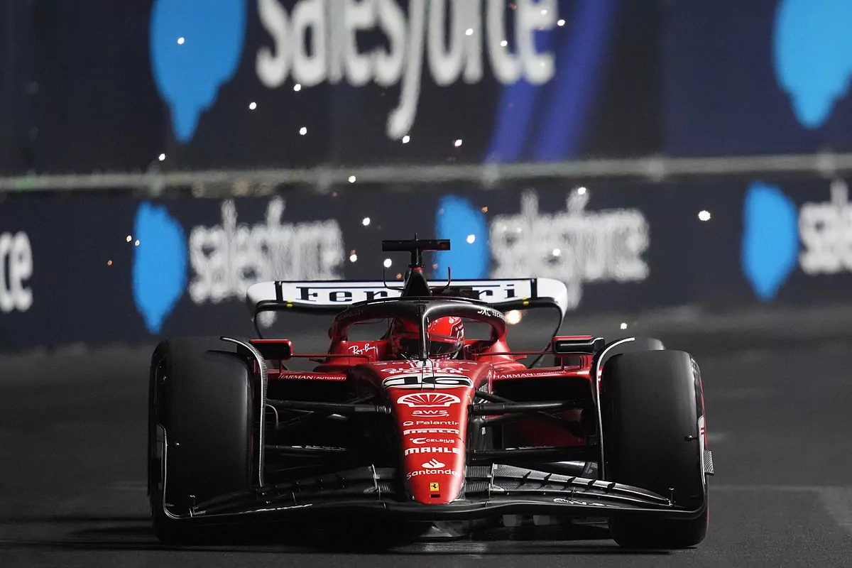 Ferrari sweeps qualifying for Las Vegas Grand Prix, however penalty to Sainz drops him to twelfth