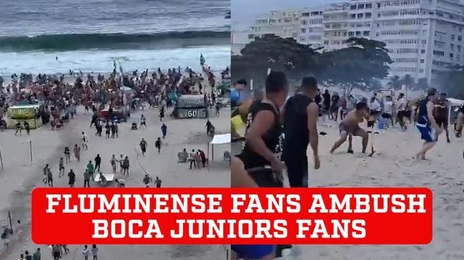 Fluminense followers ambush Boca Juniors followers and a pitched battle breaks out simply days earlier than Libertadores Ultimate