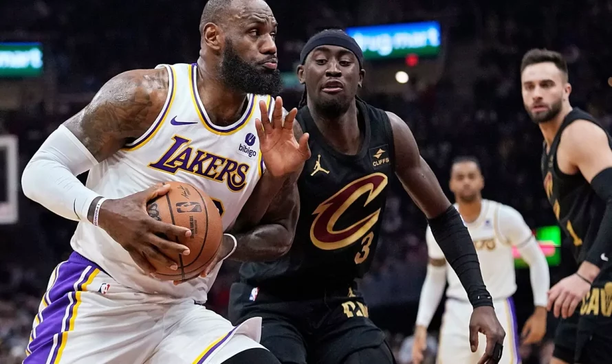 LeBron James leads Lakers to win over Cavaliers as Anthony Davis scores season-high