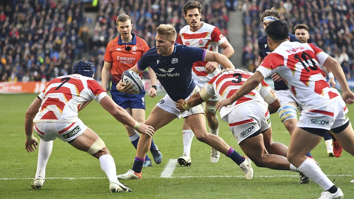 Scotland vs Japan: Hogg turns into Scotland report try-scorer as Japan held out