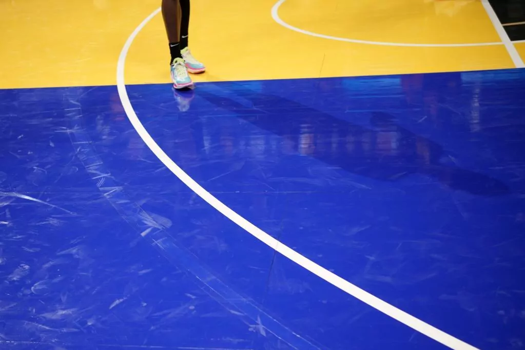 The Nuggets put the three-point line farther out on their new court docket: Why?