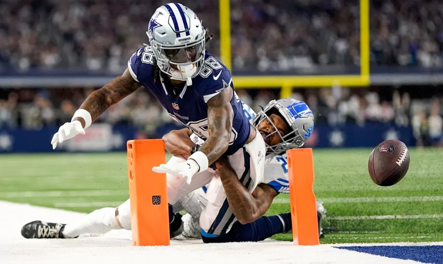 CeeDee Lamb racks up 227 yards as Cowboys survive Lions after late controversy