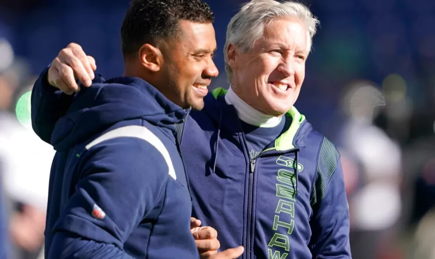 Russell Wilson pays tribute to Pete Carroll on social media: ‘One of many biggest ever’