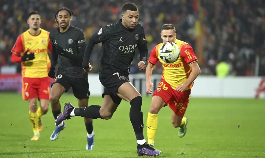 Mbappe seals PSG’s win over Lens, lengthen lead atop Ligue 1