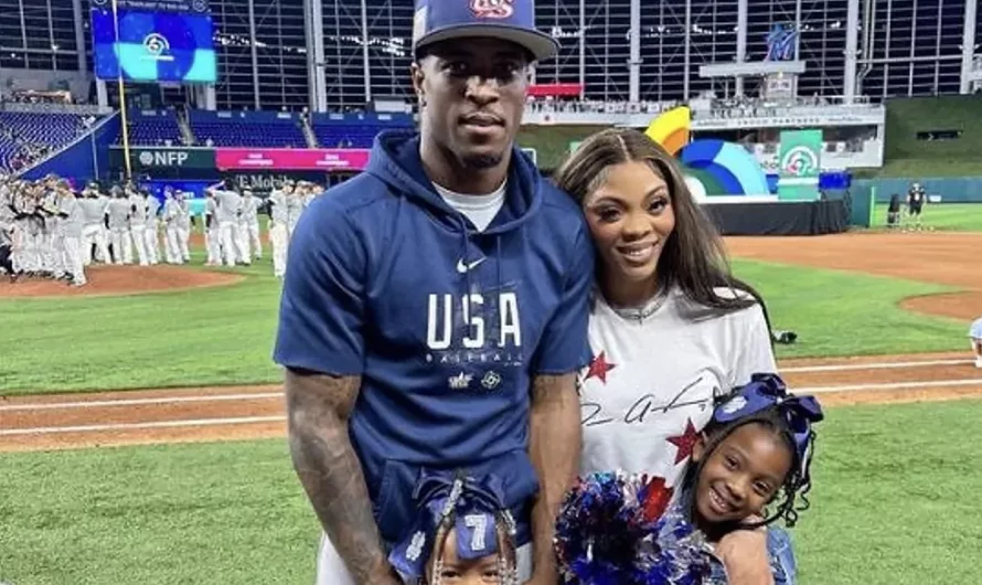 Tim Anderson surprises with new baby with spouse Bria after he had one other out of wedlock
