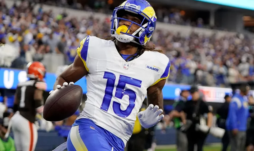 Demarcus Robinson is again with the Los Angeles Rams
