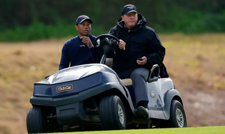 Tiger Woods will play the PGA Champions Tour in a cart on account of accidents