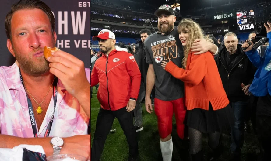 Dave Portnoy is prepared to wager on Taylor Swift-Travis Kelce engagement and child names!