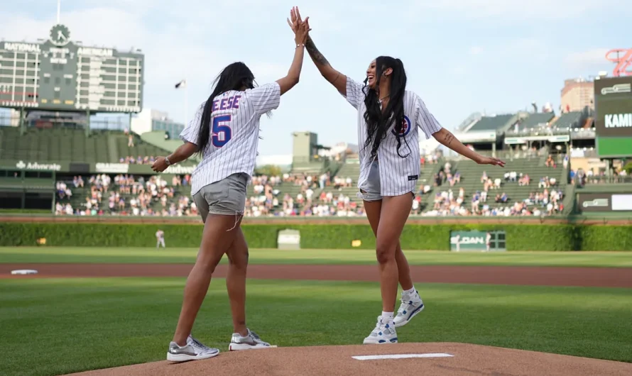 Angel Reese and Kamilla Cardoso shine as they ship the opening pitch on the Cubs recreation