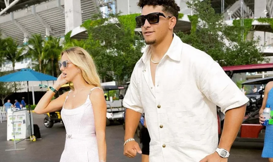 Patrick and Brittany Mahomes develop into envy of unique Miami Grand Prix strolling round like they personal the place